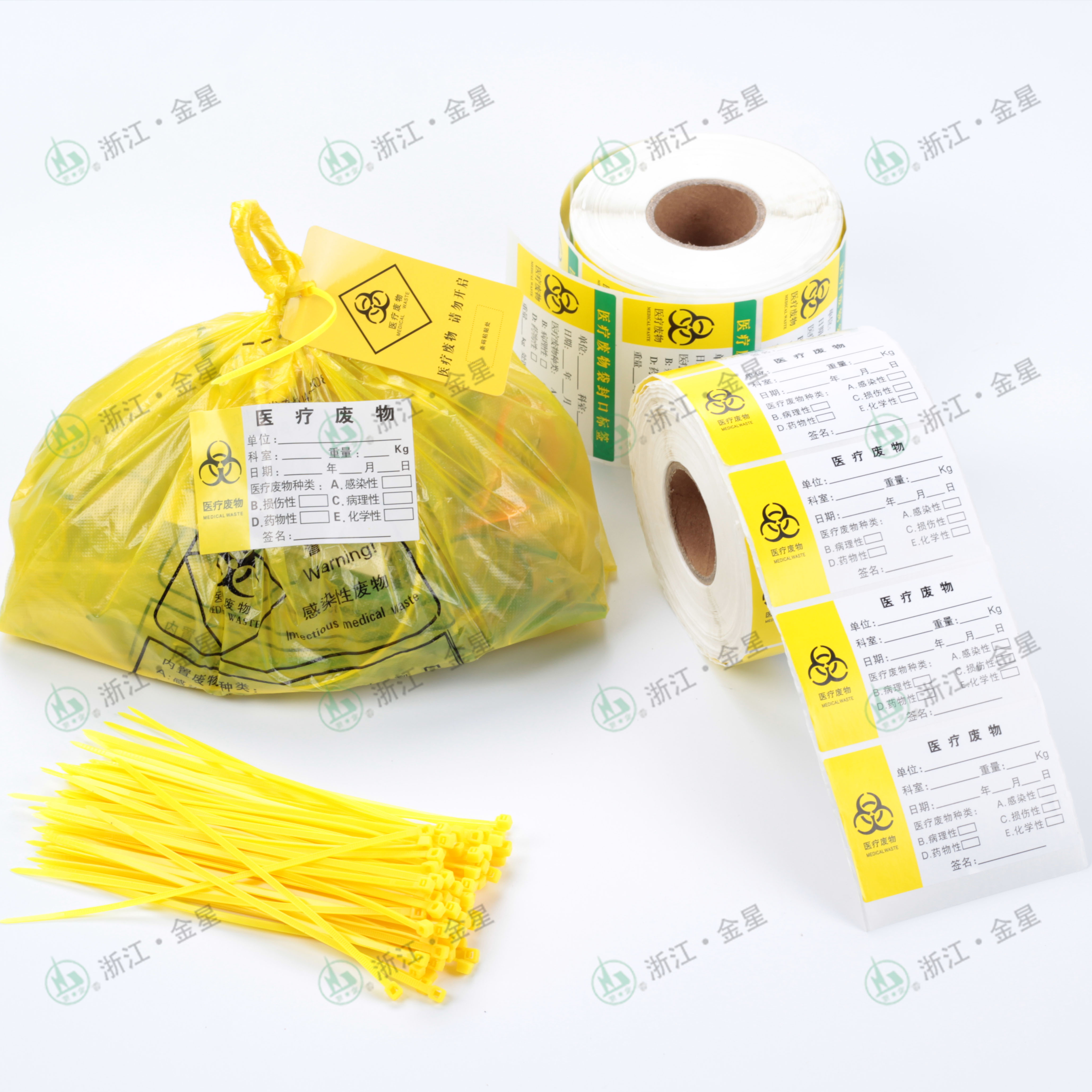 浙江金星TS26100系列醫(yī)療封口專用扎帶