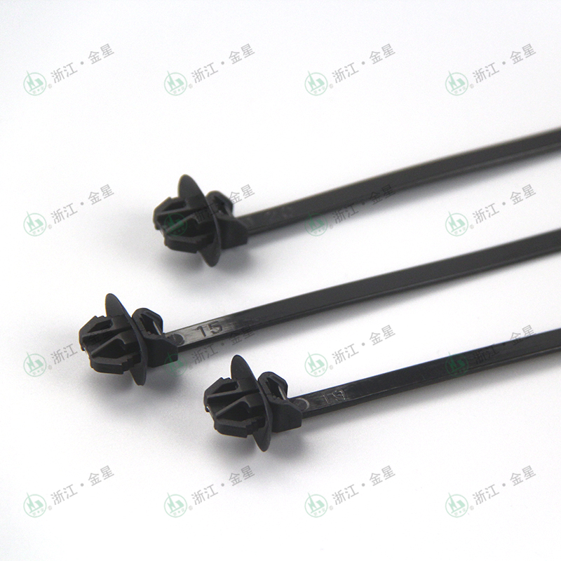 浙江金星TS780233434系列橢圓插銷式汽車扎帶丨5.5*160